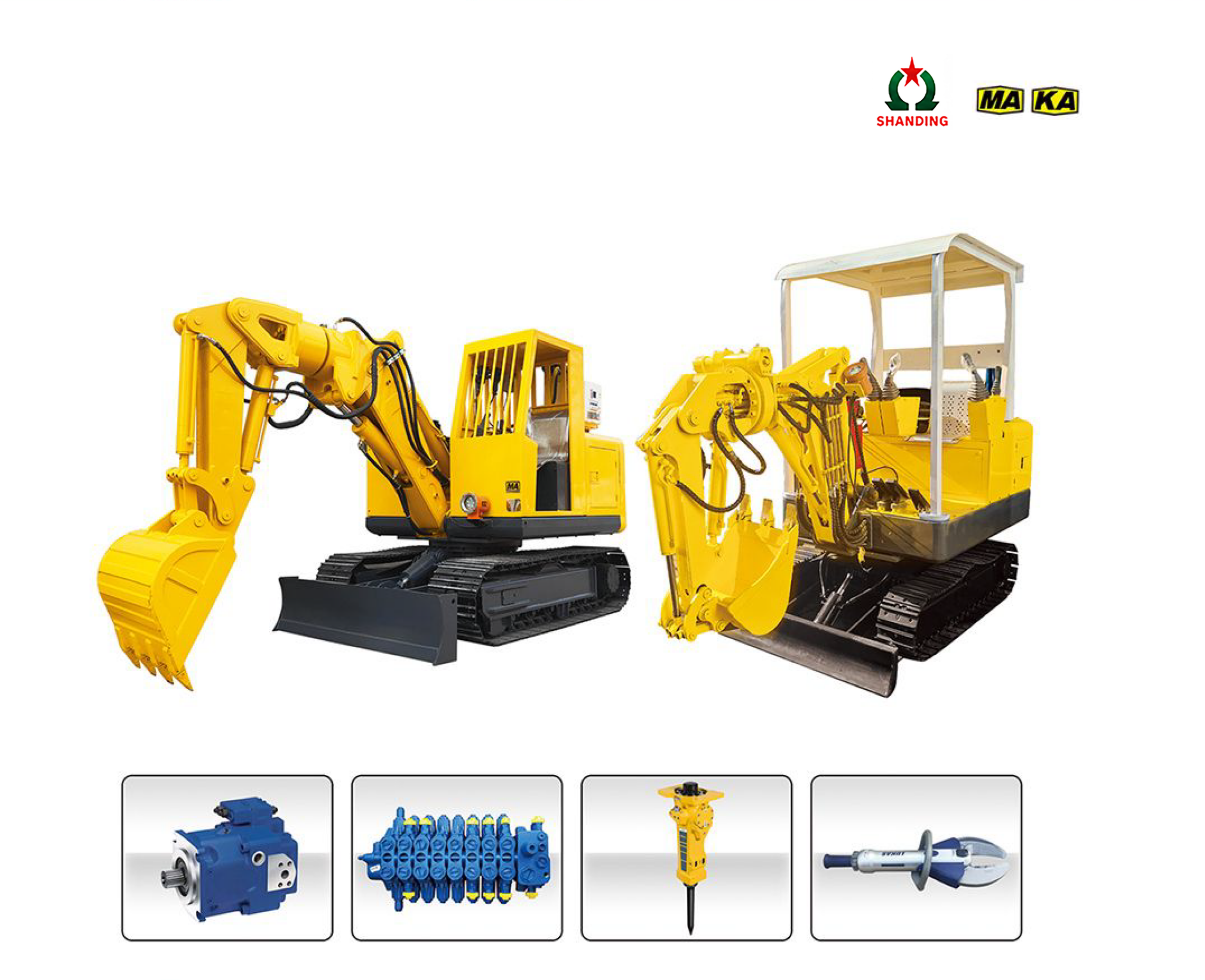MWD6/0.3L Rotary Hydraulic Excavator