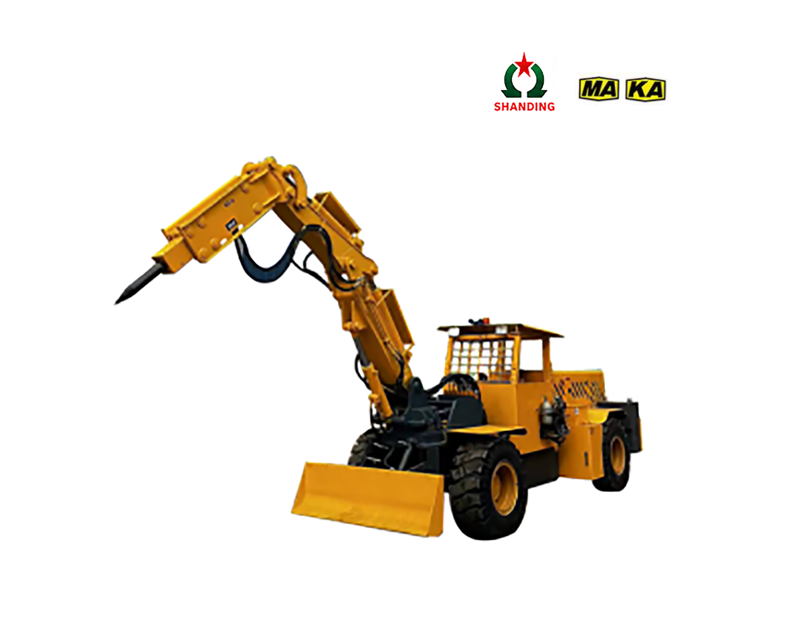 UPT-96-3500 Underground Hydraulic Breaker Carrier