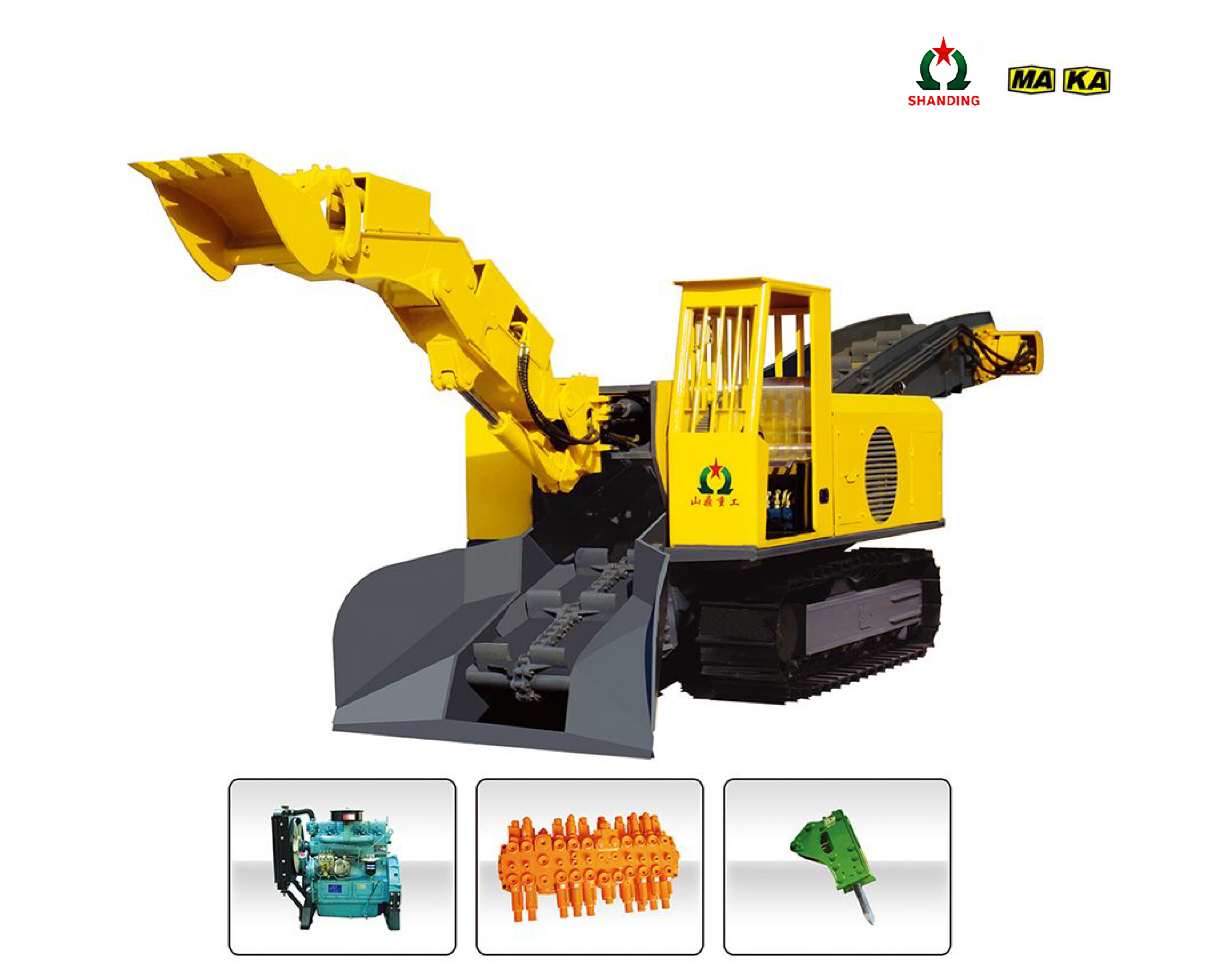 ZWY-180/75L Mucking Loader